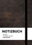 Notizbuch A4 liniert schwarz - 100 Seiten Soft Cover - FSC Papier