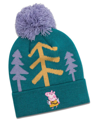 Zimní dětský kulich Peppa Pig|Prasátko Pepa: Les (1-8 let)
