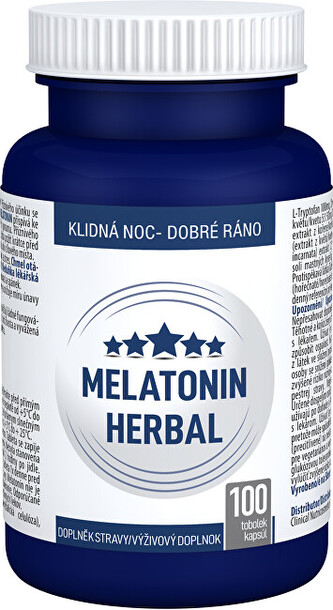 Clinical Melatonin Herbal 100 tbl.
