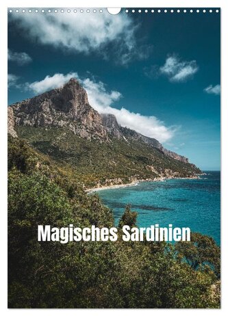 Magisches Sardinien (Wandkalender 2026 DIN A3 hoch), CALVENDO Monatskalender