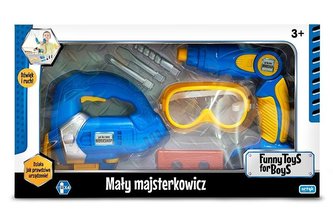 Mały majsterkowicz - Zestaw narzędzi z wyrzynarką