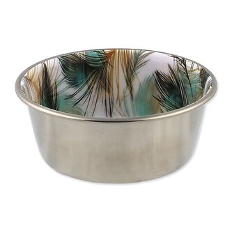 Miska Dog Fantasy nerez se vzorem uvnitř 11cm, 300ml