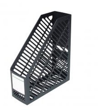 Pojemnik na czasopisma A4 czarny D.RECT