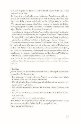 Andachten für zu Hause