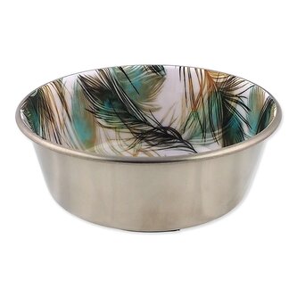 Miska Dog Fantasy nerez se vzorem uvnitř 13cm, 480ml