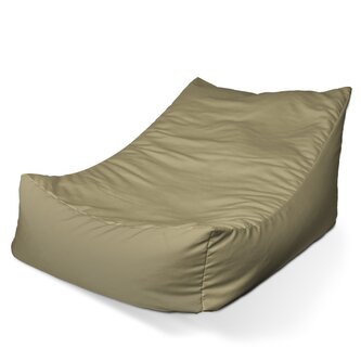 Sedací vak Lounge Žlutohnědá: 120 x 100 x 80 cm