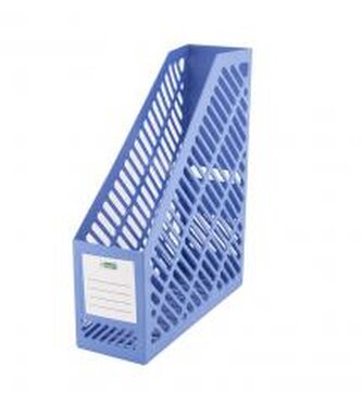 Pojemnik na czasopisma A4 niebieski D.RECT