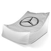 Dětský sedací vak Lounge Logo 1 Bílá: 80 x 95 x 50 cm