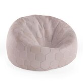 Sedací vak Cocoon Rose gold: 115 x 75 cm x 45 cm