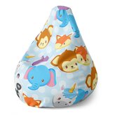 Dětský sedací vak Pear Zoo pro děti: 70 x 95 x 15 cm