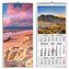 Kalendarz 2026 trójdzielny 13 planszowy Pejzaże