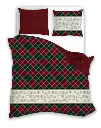 POŚCIEL KPL.220X200+2X70X80 BAW. MAGIC WINTER 004