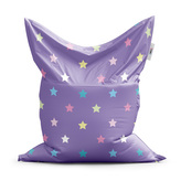 Sedací vak Hvězdy na fialové: 200x140 cm