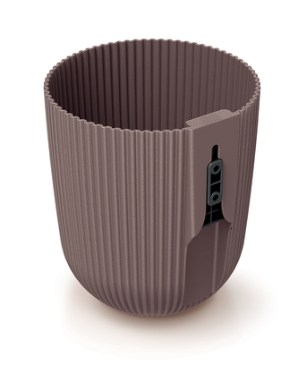 Květináč MILLY WALL 14,6 cm - barva: marsala