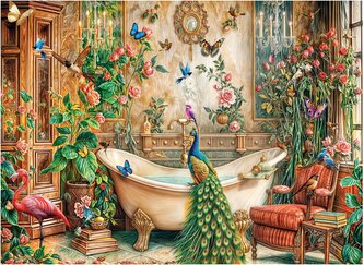 ANATOLIAN Puzzle Páv 1000 dílků