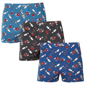 3PACK pánské trenky Andrie vícebarevné (PS 5932) 3XL