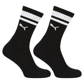 2PACK ponožky Puma černé (100000950 001) M