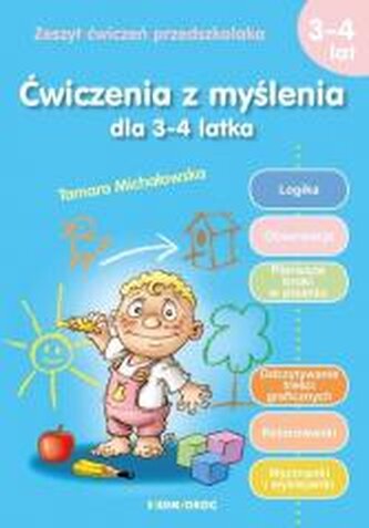 Ćwiczenia z myślenia dla 3-4-latka