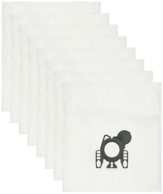 NEDIS sáčky do vysavače/ 8 kusů/ syntetické/ Miele GN/ bílé