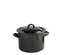 Hrnec s poklicí smalt černý 20cm 5L