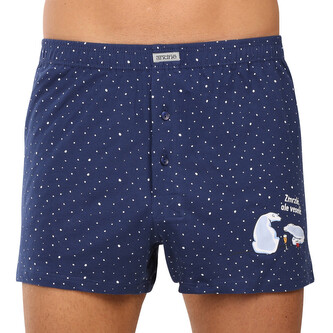 Pánské trenky Andrie vícebarevné (PS 5933-darkblue) L