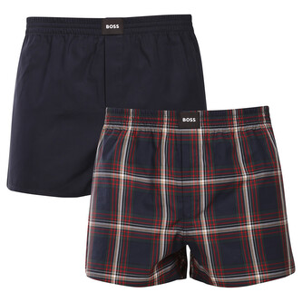 2PACK pánské trenky BOSS vícebarevné (50515464 460) L