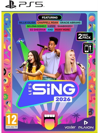 Let’s Sing 2026 + 2 mikrofony (PS5)