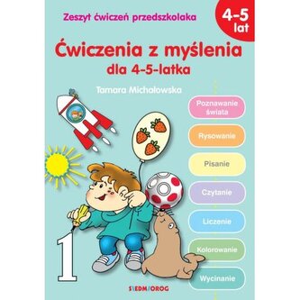 Ćwiczenia z myślenia dla 4-5 latka