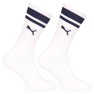 2PACK ponožky Puma bílé (100000950 003) S