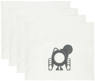 NEDIS sáčky do vysavače/ 4 kusy/ syntetické/ Miele FJM/ bílé