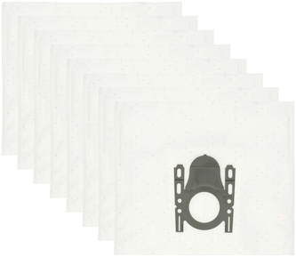 NEDIS sáčky do vysavače/ 8 kusů/ syntetické/ Bosch / Siemens D - E - F - G - H/ bílé