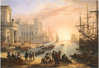 ANATOLIAN Puzzle Přístav při západu slunce 2000 dílků