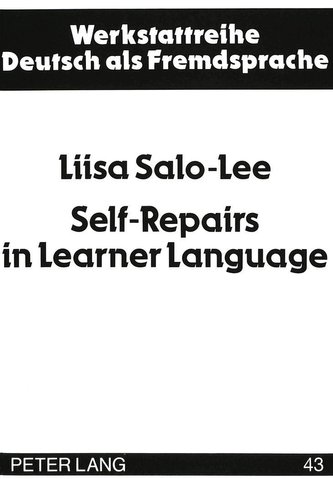 Self-Repairs in Learner Language