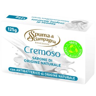 Spuma di Sciampagna Benessere 125g Cremoso – tuhé mýdlo
