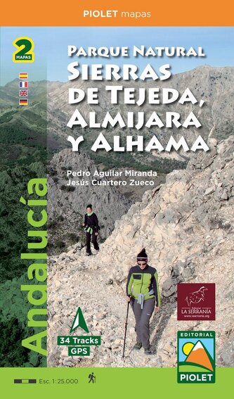 Parque Natural Sierras de Tejeda, Almijara y Alhama : Andalucía. Escala 1:25.000