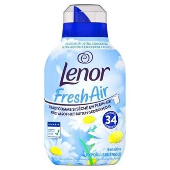 Lenor aviváž Fresh Air 476ml Sensitive - 34PD - bílá