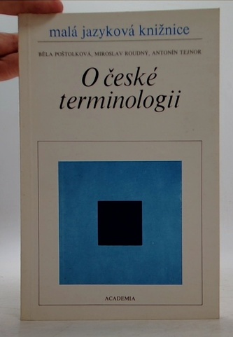 O české terminologii