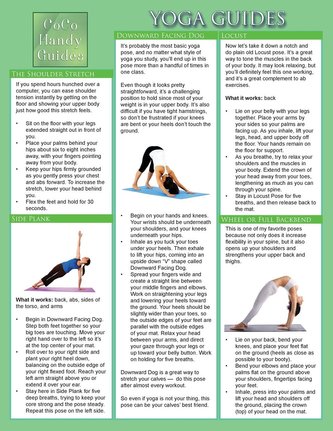 Yoga Guides