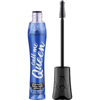 Voděodolná řasenka Call Me Queen Dramatic False Lash Effect (Waterproof Mascara) essence / Odstín: Black - 11,5 ml