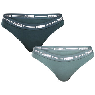 2PACK dámská tanga Puma vícebarevné (603034001 028) S