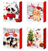 Torebka prezentowa świąteczna (32x26x10cm) WK 22538 M