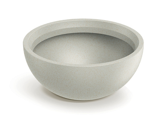 Květináč MOLIO BOWL 38 cm - barva: písková