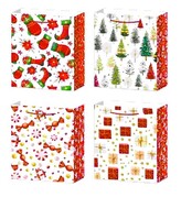 Torebka prezentowa świąteczna (32x26x10cm) WK 22536 M