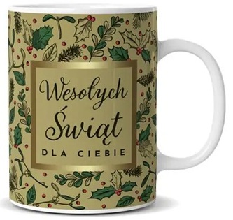 Kubek premium świąteczny wesołych świąt Q 1061
