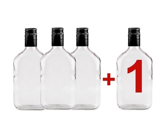 DuraHome Láhev, 3+1 zdarma, Placatka 350 ml