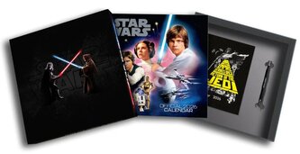 Oficiální dárkový set Star Wars|Hvězdné války: Kalendář - diář - propiska (31,4 x 31,4 x 4,1 cm)