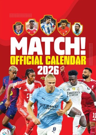 Oficiální nástěnný kalendář 2026: Match! Magazine (A3 29,7 x 42 cm)