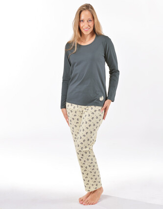 Dámské pyžamo Gina vícebarevné (19169-DxGLYB) L