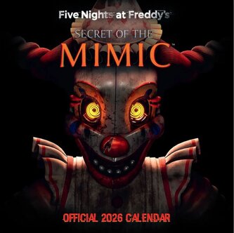 Oficiální nástěnný kalendář 2026: Five Nights At Freddy's|Pět nocí u Freddyho s plakátem (SQ 30,5 x 30,5|61 cm)