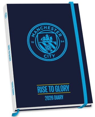 Diář 2026 FC Manchester City (A5 15 x 21,5 x 1,5 cm)